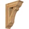 Ekena Millwork Legacy Traditional Rough Sawn Bracket w/ Offset Brace, Western Red Cedar, 8"W x 22"D x 30"H BKT0806X22X30LEC01RWR - alternate 1